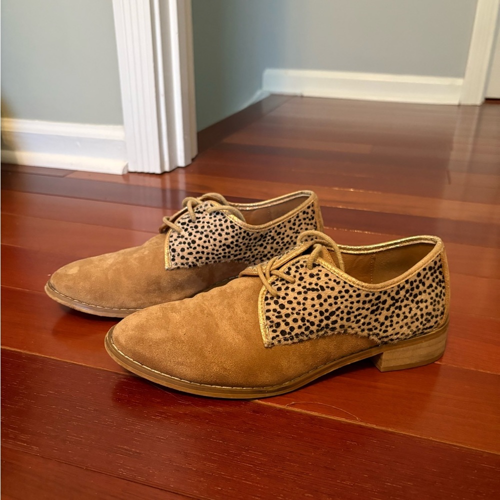 Vanessa Wu Leopard Oxfords